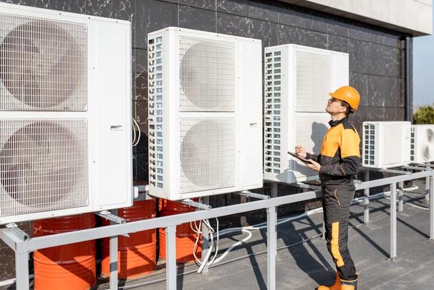 commercial air conditioning installation